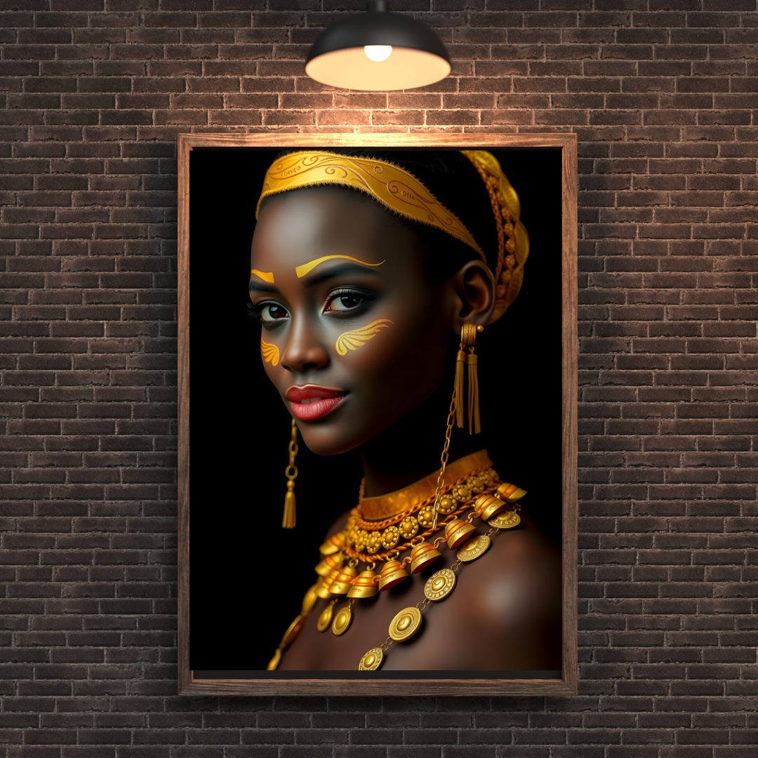 Golden Sovereignty Wallart